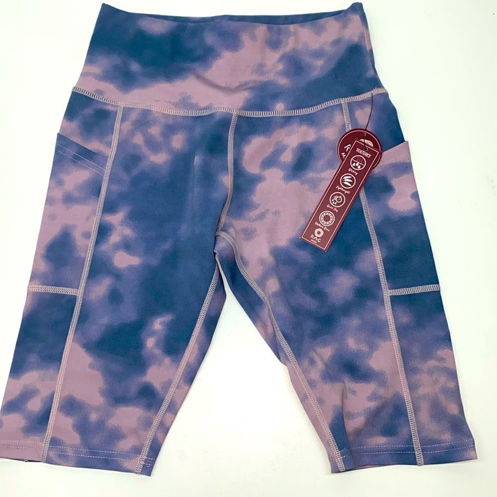 🔥RAG LEGGING SHORT  night blue SZ Medium new